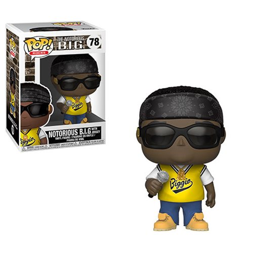Funko POP! Rocks: Notorious B.I.G. #78 - Notorious B.I.G. with Jersey