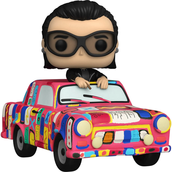 Funko POP! Rides: U2 Zoo TV #293 - Bono with Achtung Baby Car