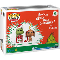 Funko POP! Books: How the Grinch Stole Christmas 2-Pack - Grinch and Max