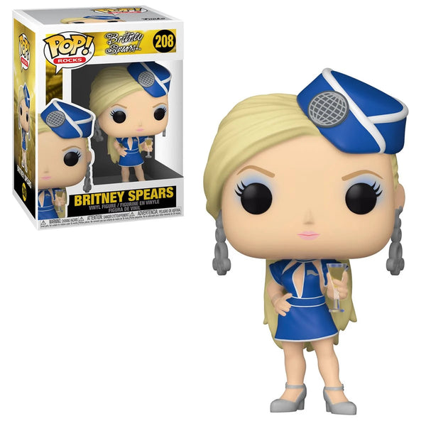 Funko POP! Rocks: Britney Spears #208 - Britney Spears Toxic Stewardess