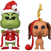 Funko POP! Books: How the Grinch Stole Christmas 2-Pack - Grinch and Max