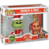 Funko POP! Books: How the Grinch Stole Christmas 2-Pack - Grinch and Max