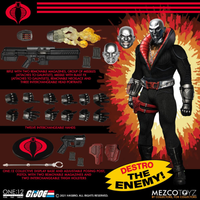 Mezco One:12 G.I. Joe Destro Collective Action Figure