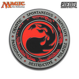 Magic: The Gathering Red Mana Crest Augmented Reality Enamel Pin