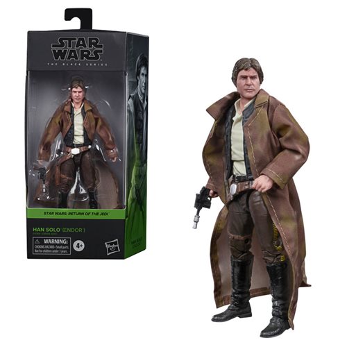 Star Wars: The Black Series - Han Solo Trenchcoat Action Figure